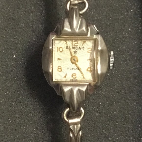 Elmont Accessories Vintage 2 10k Gold Filled Elmont Ladys Watch